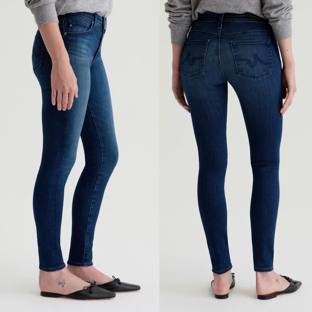 AG Adriano Goldschmied The Farrah High-Rise Skinny Jeans